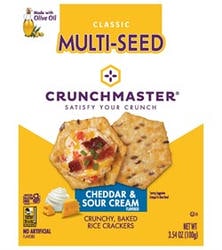 Crunchmaster Multiseed Cheddar 3.54oz - 3.54 OZ