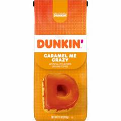Dunkin' Caramel Me Crazy Ground Coffee
