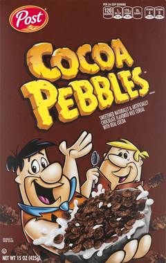 Cocoa Pebbles Chocolate Large Size Cereal