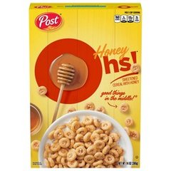 Post Honey Ohs! Cereal 14 Ounces
