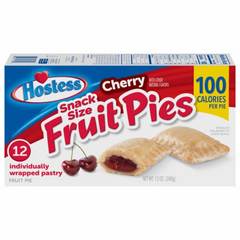 Hostess Snack Size Cherry Fruit Pies 12 Pack