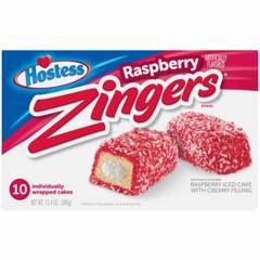 Hostess Raspberry Zingers 10 Ounces