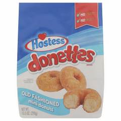 Hostess Donettes Old Fashioned Mini Donuts, 10.5 oz