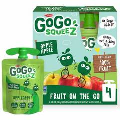 Gogo Squeez Applesauce Apple Apple