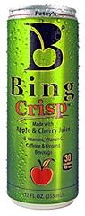 Bing Crisp Apple & Cherry Energizing Juice Beverage Single Can